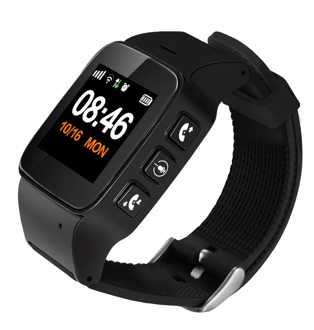 D99 умные часы для пожилых детей GPS LBSTracker Android карты SOS наручные GSM Wi Fi безопасность