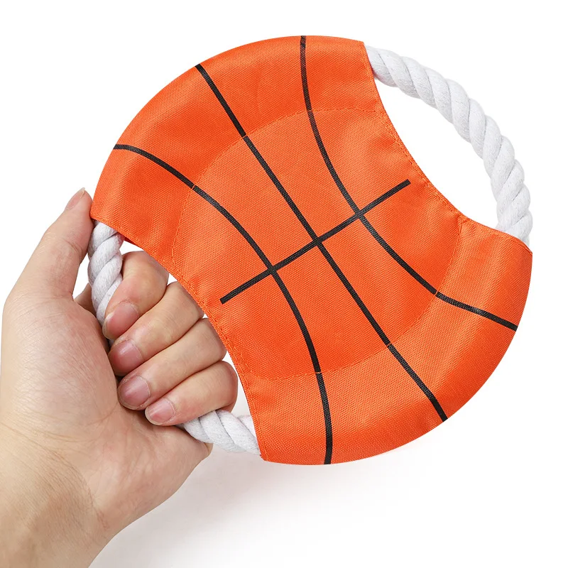 أفضل بيع الحيوانات الأليفة لعب كرة القدم كبيرة الكلب تحلق أقراص ترينينج جرو لعبة المطاط إحضار القرص الطائر Frisby مستلزمات الحيوانات الأليفة