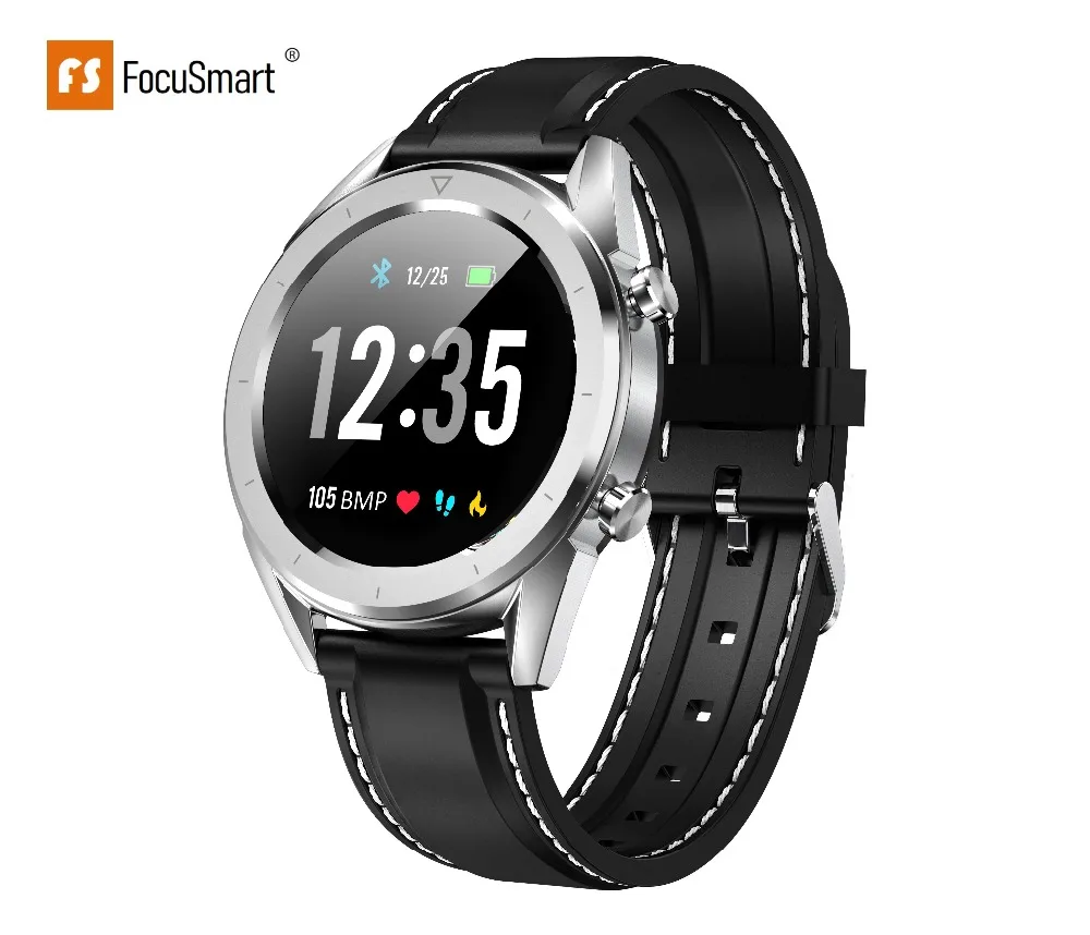 

FocuSmart 2019 DT28 Sport Smart Watch IP68 Waterproof Fitness tracker Heart Rate Monitor Smart Watch Band For IOS/Android