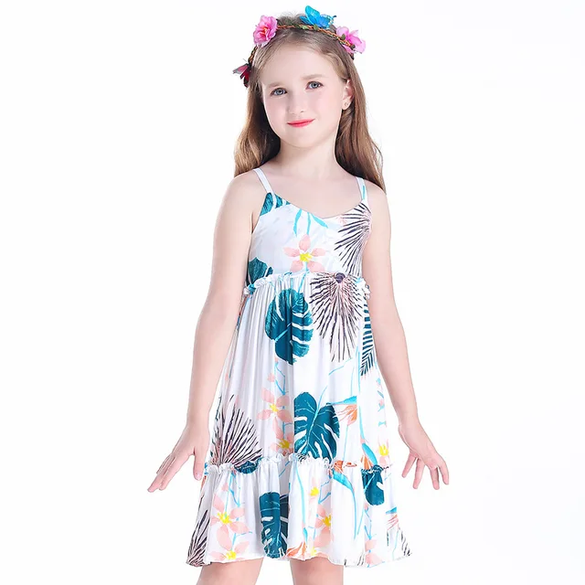 weiqinniya Girls Dress Summer Kids Beach Dress For Girl 2018 Kids ...