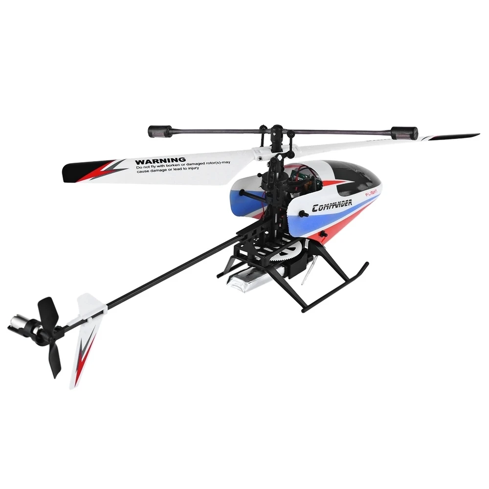Wltoys Вертолет с ЖК дисплеем 4 канала 2 ГГц гироскоп Электрический Летающий