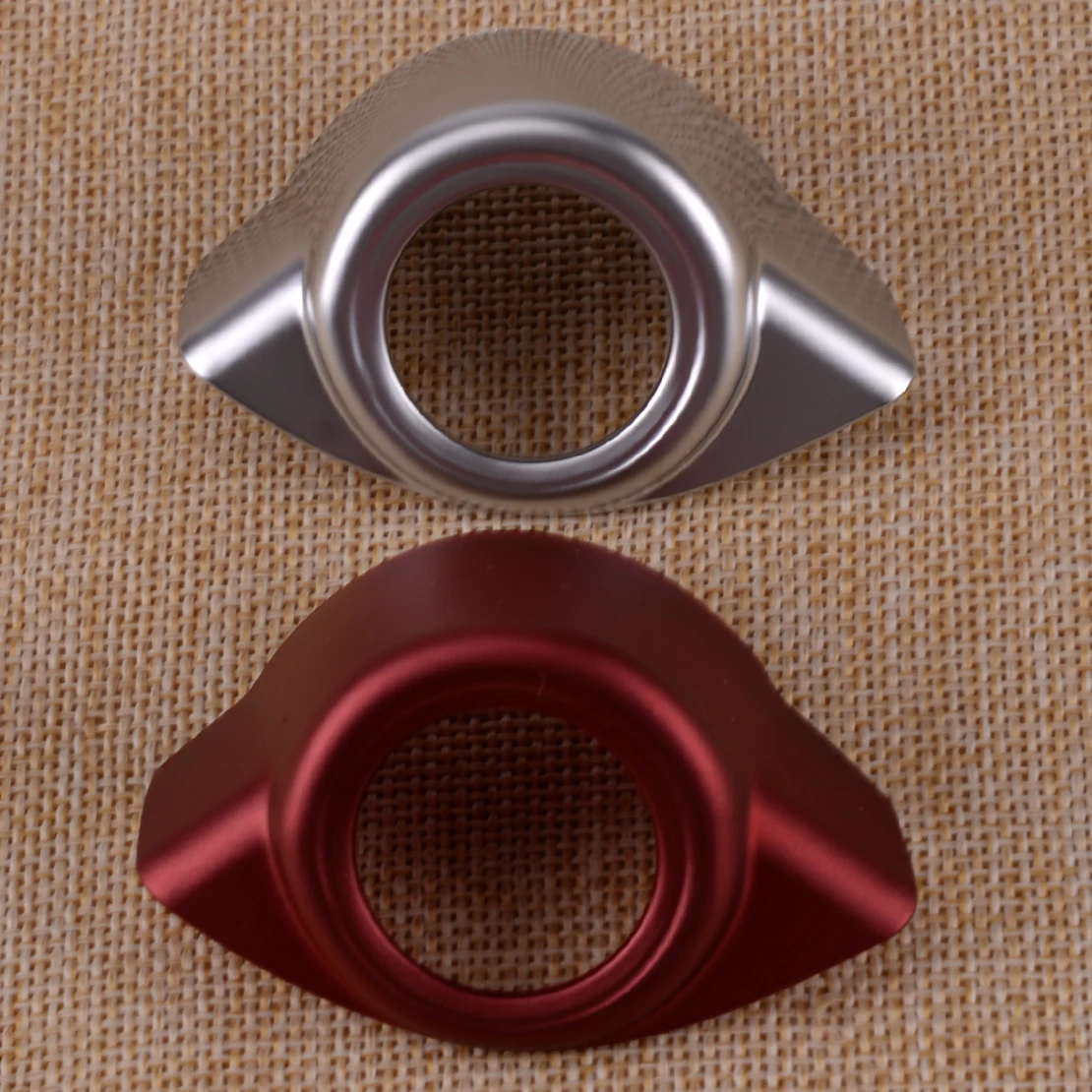 

Car ABS Red Engine Keyless Start Stop Push Button Cover Trim Decoration Ring Chrome Fit For Alfa Romeo Giulia Stelvio 2017 2018
