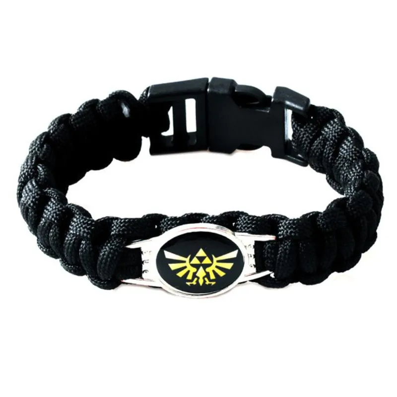 

Game Zelda Bracelet Cosplay Costumes Accessories Props Black Punk Fashion Bracelets