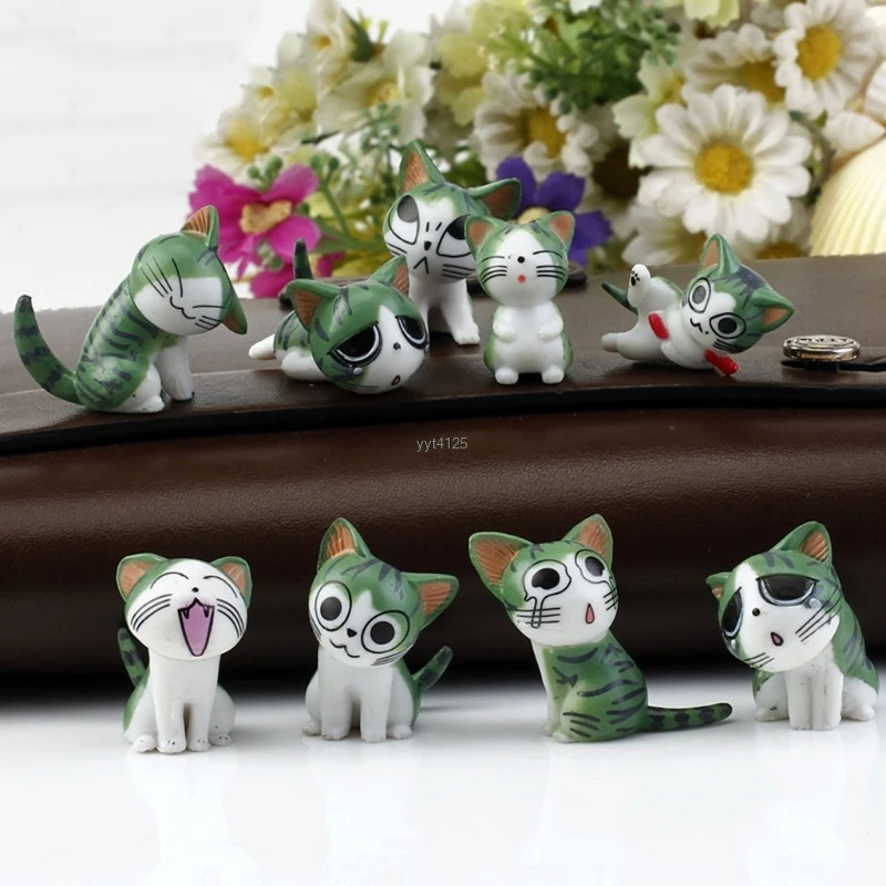 Новый мультфильм Lucky Cats микро пейзаж котенок Microlandschaft горшок культура