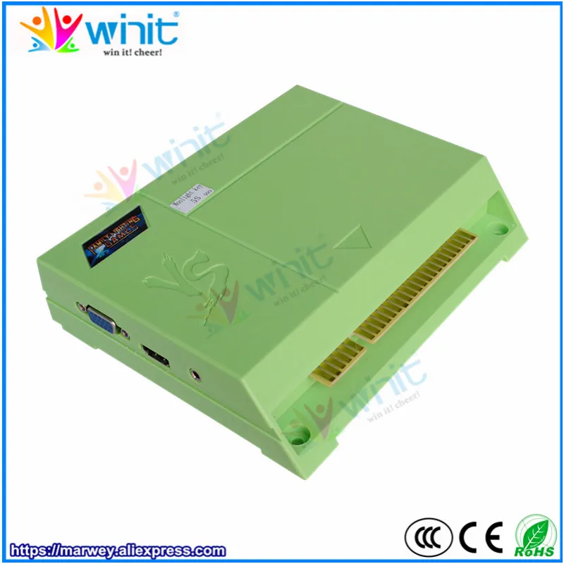 

Marwey Pandora 5S game box multi games 999 in 1 Jamma arcade cartridge PCB game board box support CGA VGA monitor