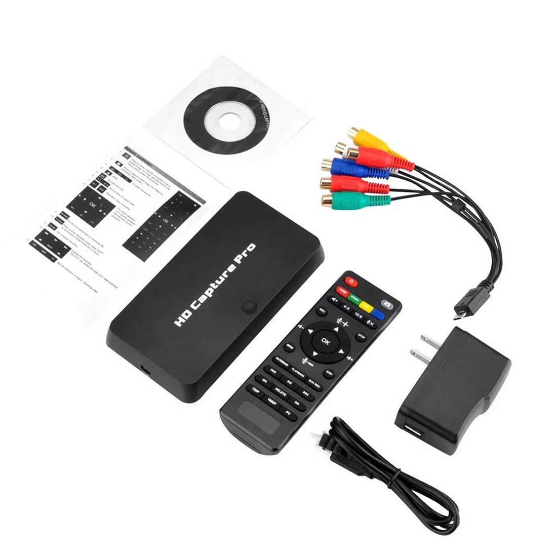 

HD 1080P HDMI Video Capture Card support Playback,Video Schedule Record, Live Stream Game Video Share on Youtube Twitch,for TV