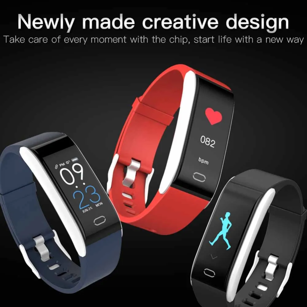 

B11 Smart Bracelet Activity Fitness Tracker Band Heart Rate Blood Pressure Monitor Watch Sports Smart Wristband for Android IOS