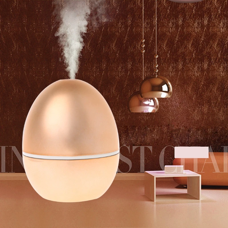 

Ultrasonic Mini Egg USB Humidifier Diffuser Office Home Air Purifier Mist Maker