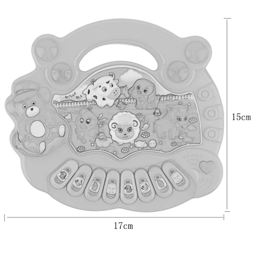 Новое Детское музыкальное образование, пианино, животное, ферма, развивающая музыка, пианино, игрушка для детей, подарок на день рождения