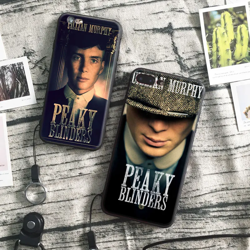 

Peaky Blinders Coque soft silicone TPU Phone Case cover Shell For Apple iPhone 5 5S SE 6 6S 6Plus 6sPlus 7 7Plus 8 8Plus X
