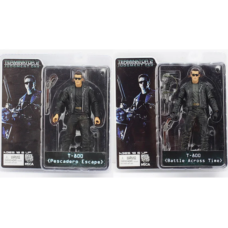 3 вида стилей NECA The Terminator 2 экшн-фигурка T-1000 geleria Mall Pescadero больница Cyberdyne Showdown ПВХ фигурка игрушки - Цвет: 2Pcs