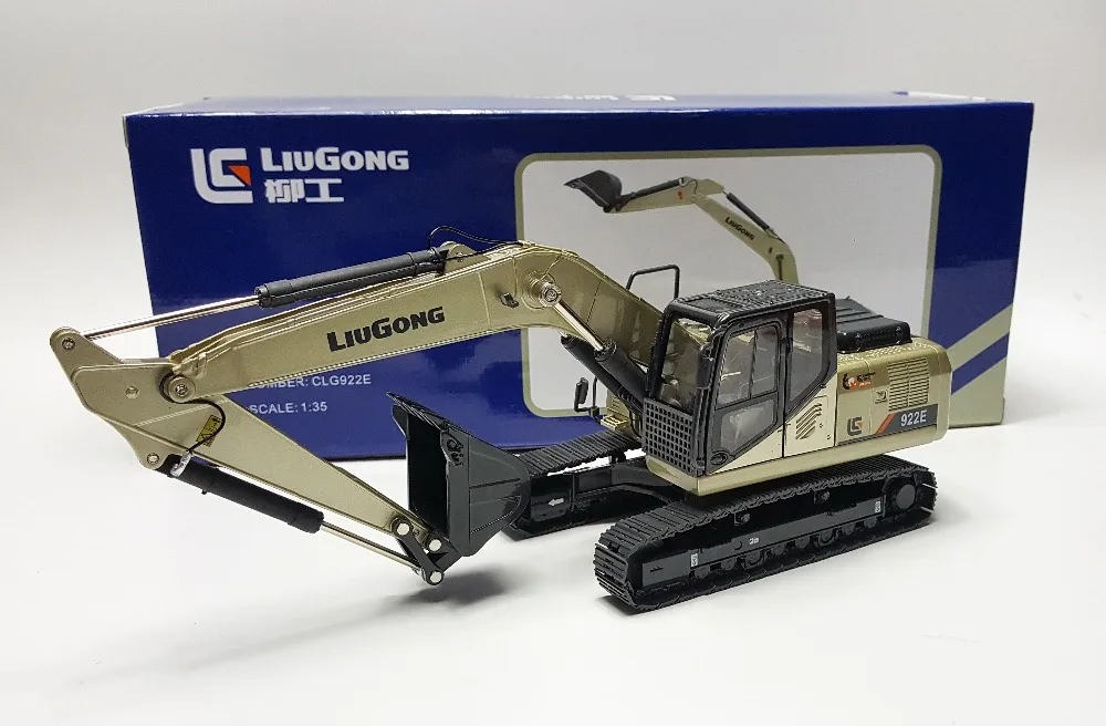 Rare,Collectible Diecast Model Toy Gift 1:35 Scale Liugong 922E Hydraulic Excavators Engineering Machinery Toy for Decoration Rare,Collectible Diecast Model Toy Gift 1:35 Scale Liugong 922E Hydraulic Excavators Engineering Machinery Toy for Decoration