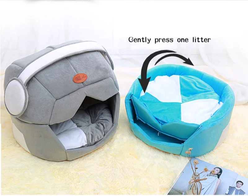 Soft-Cat-Bed-Kitten-Nest-Luxury-Warm-Space-Cap-Shaped-Hand-Wash-Fiber-Cat-house-Foldeable-Pets-Mat-Sleeping-Supplies-PD0009 (8)