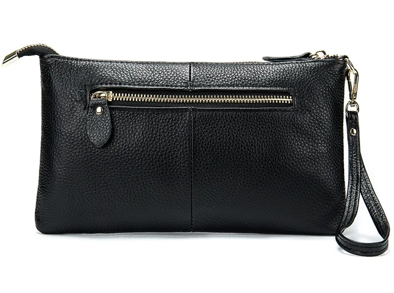 MJ Women Genuine Leather Shoulder Bag Female Real Leather Messenger Bag Crossbody Handbag Clutch Purse Ladies Casual Bags (7)