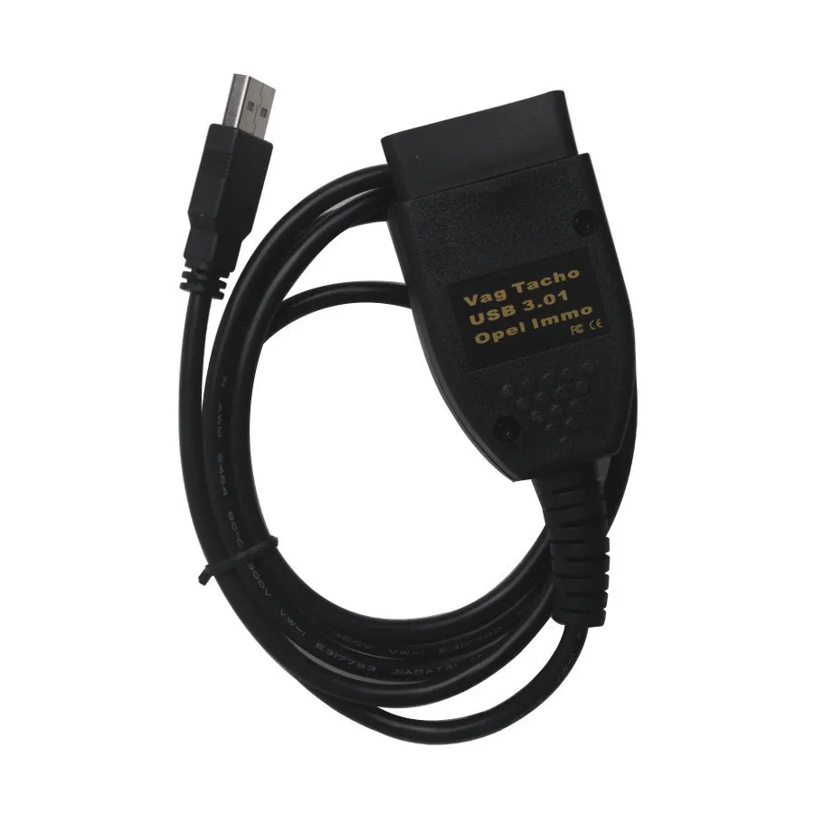 Vag Tacho 3 01 + для Opel Immo сканер читатель Pin код ридер USB кабель|vag tacho 3.01|vag tachovag usb |