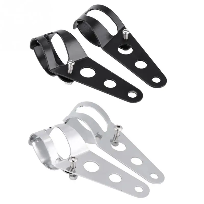 35 43mm Motorcycle Headlight Mount Bracket Fork Tube Clamp Kit for