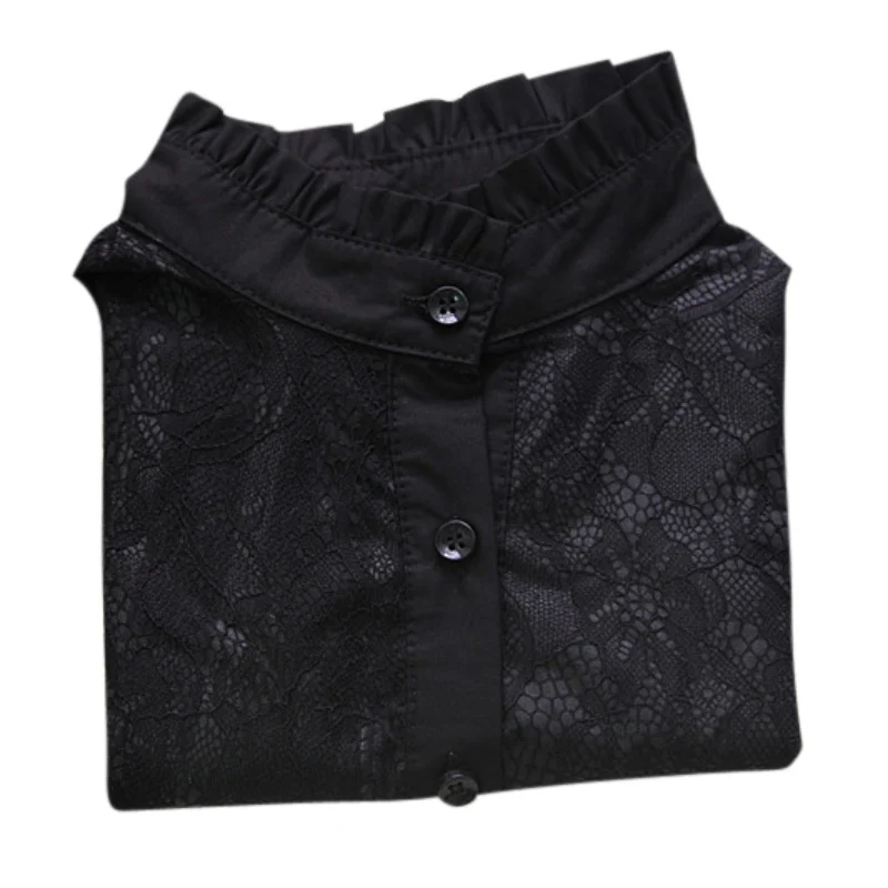 Women Shirts Fake Collar Lapel Detachable Blouse Sweater Tops | Женская одежда