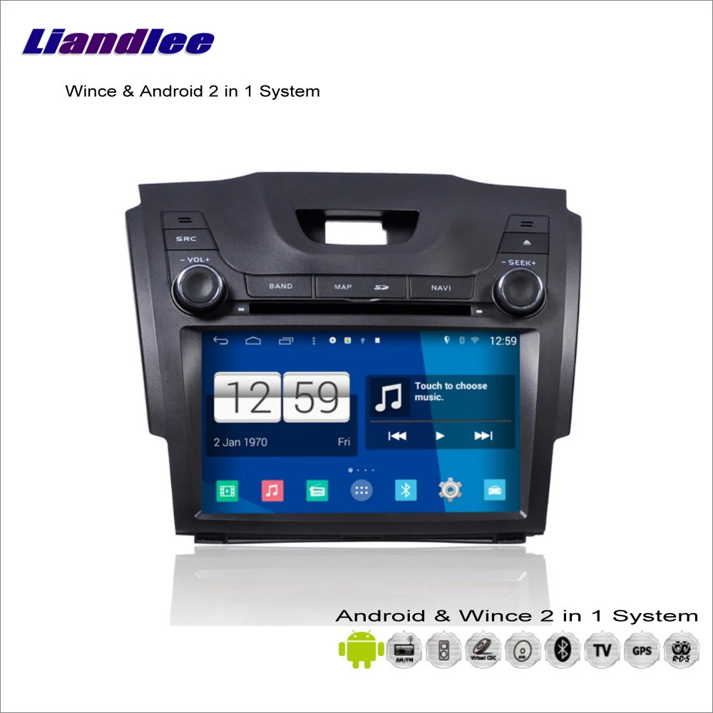 Sale Liandlee Car Android Multimedia Stereo For Chevrolet Colorado / Grand Blazer Radio CD DVD Player GPS Navi Navigation Audio Video 2