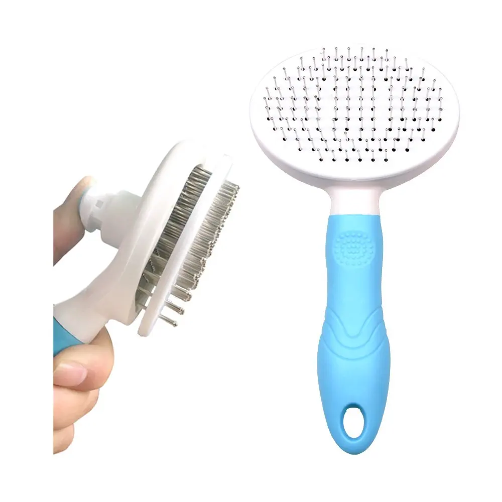 

Pet self-cleaning needle comb Alaska large dog hair carder coarse needle massage grooming pet products PB032