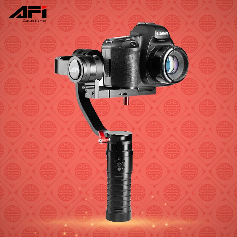 

AFI VS-3SD 3 Axis Handheld Brushless Stabilizer Gimbal for Canon Nikon DSLR Camera Support Weight 1.7 KG PK Beholder DS1