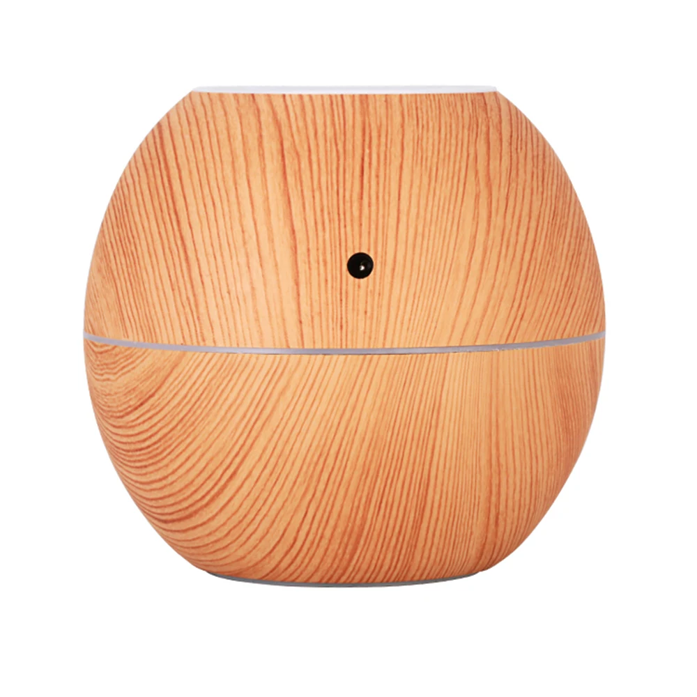 

Wood Grain Air Humidifier Night Light Aroma Diffuser Convenient Yoga Ultrasonic Nebulizer Useful Health Care Dorpshipping