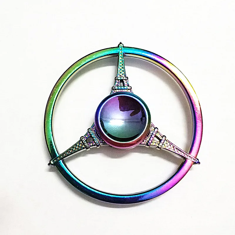 

010 high quality Fidget Spinner Metal Rainbow Dragon Hand Finger Spinners Autism ADHD Focus Anxiety Relief Stress