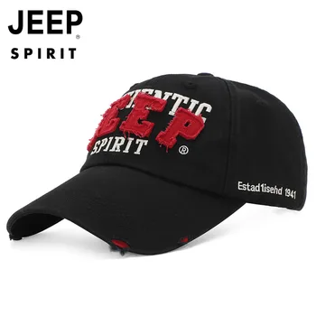 

Original JEEP SPIRIT Men's Cap Baseball Cap Men Unisex Caps Cotton Snapback Adjustable Hip Hop Cap Dad Hat gorras para hombre