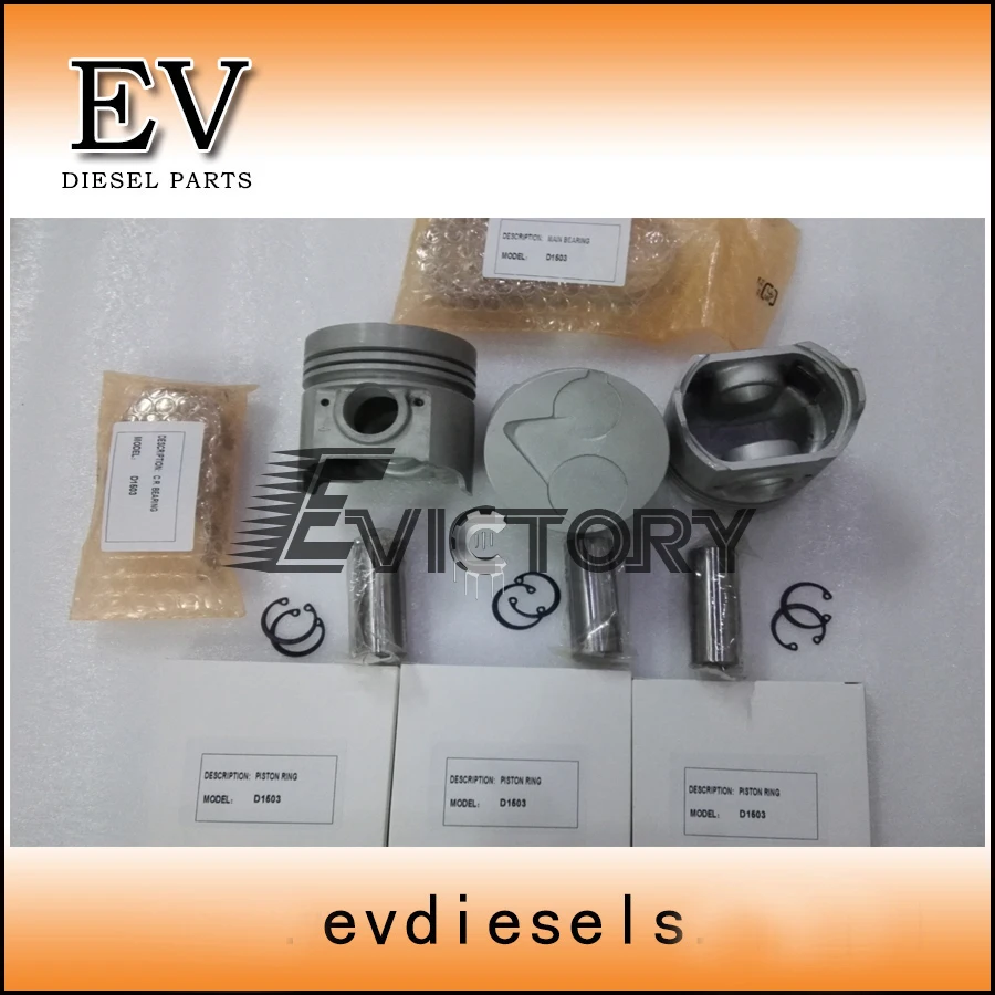 D1503 piston and bearing