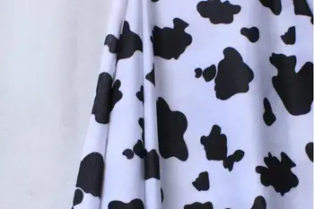 

white fabric for dress,telas por metroBlack and white spots dog cut plush printing,Black polka dot fabric,Freeshipping,A831C