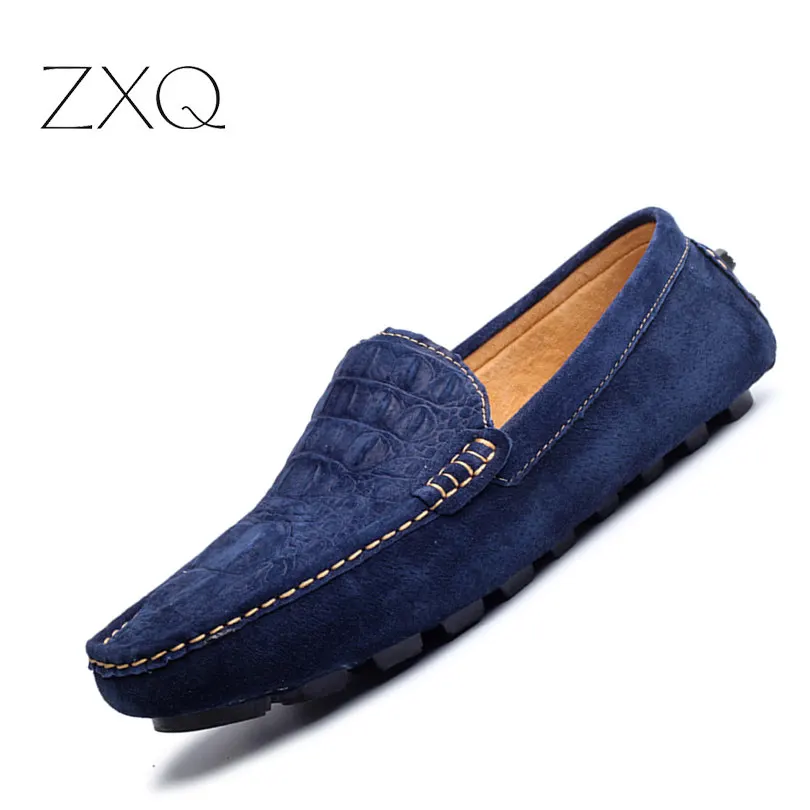 

New Design Men Leather Loafers High Quality Summer Style Moccasins Men Loafers Flats Gommino Driving Shoes