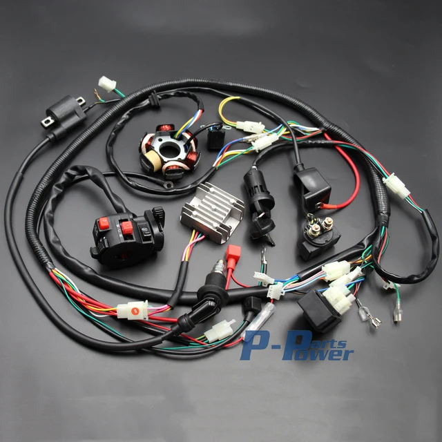 gy6 125cc 150cc electrics stator wire harness gy6 125cc 150cc electrics stator wire harness