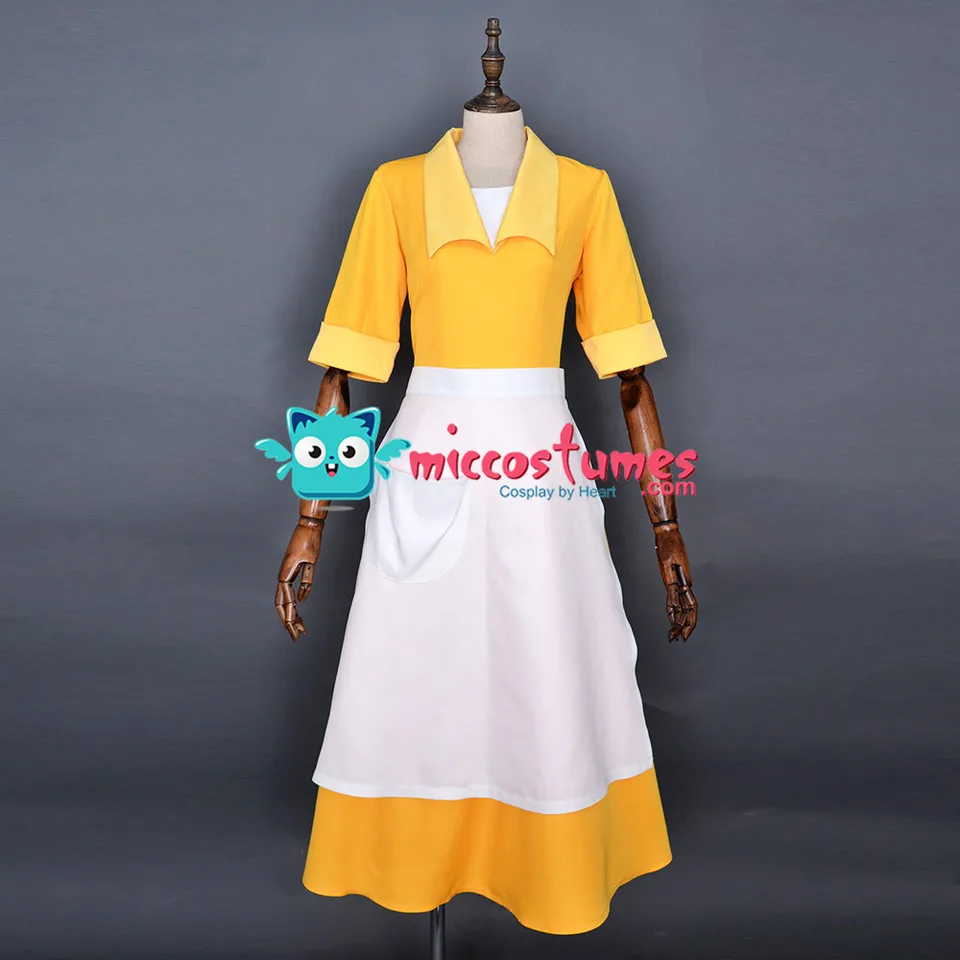 tiana yellow dress