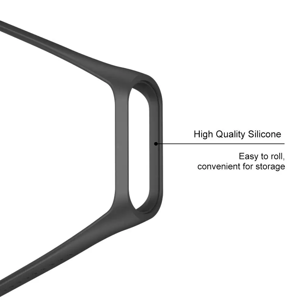 100 шт./упак. mi Группа 4 ремешок браслет для Xiaomi mi группа 4 Смарт часы ремешок силиконовый mi band 3 ремешок mi Группа 4 3 аксессуары ремешок