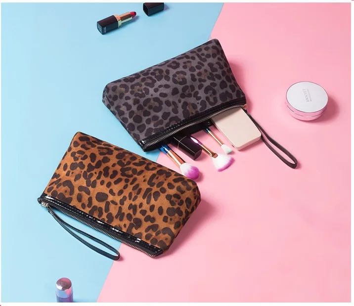 Miyahouse Новые Модные леопардовые органайзер для туалетных принадлежностей, сумка, предметы дизайнерские Для женщин косметичка для путешествий, сумки для макияжа, сумка
