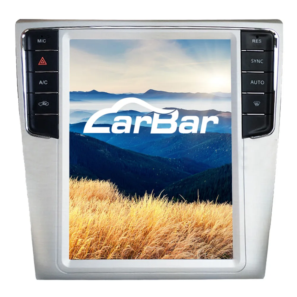 Автомобильный DVD плеер CARBAR с вертикальным IPS экраном 10 4 дюйма для Volkswagen VW Magotan CC 2009