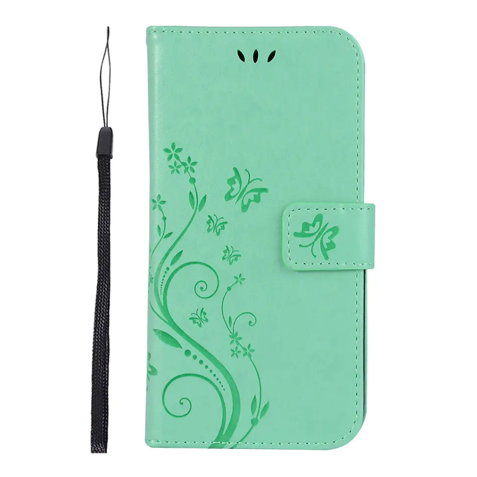 Butterfly Phone Case For Samsung Galaxy j3 j5 j7 j2 Prime A3 A5 2017 2016 S9 S8 Plus Note9 Flip Leather Wallet Cover P04E samsung silicone case