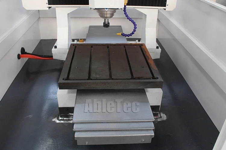 ABLETEC тяжелых мини-маршрутизатор CNC фрезерный станок AB4040H с 3.2KW водяного охлаждения шпинделя