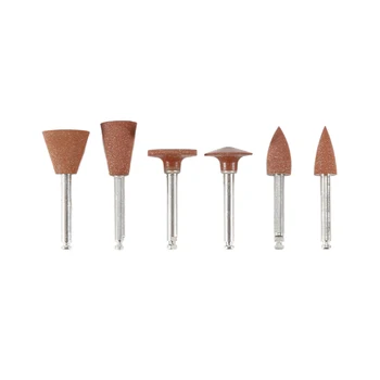 

Brown Multi Head Rubber Silicon Polisher Grinding Head Dental Stain Remove Tool Dental Polishing Equipment Teeth Whitening Tool