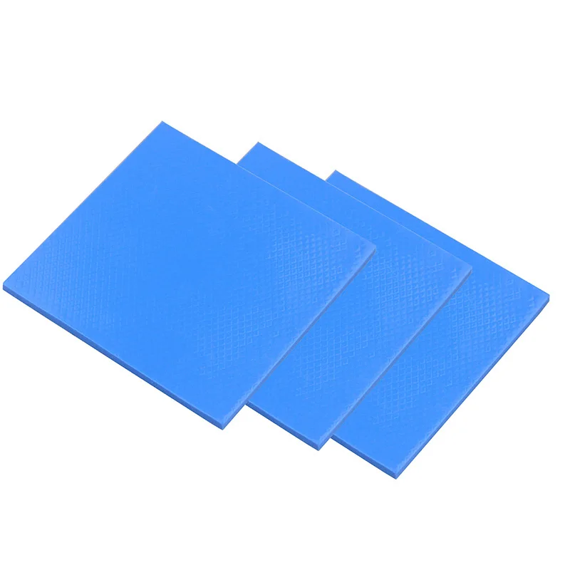 Almofada Térmica Condutora de Silicone Unidades 100x100 mm 0.5 1.5 2.5 mm de Espessura para Computador Laptop Placa Gpu Vga - Imagem 2