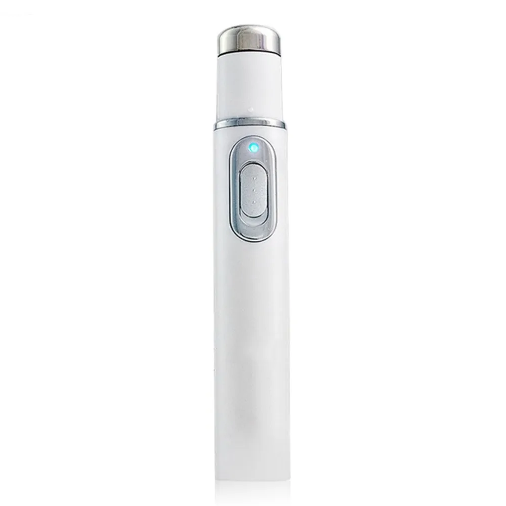 

KD-7910 Portable Acne Laser Pen Wrinkle Removal Machine Durable Soft Scar Remover Device Blue Light Therapy Pen Cleaner