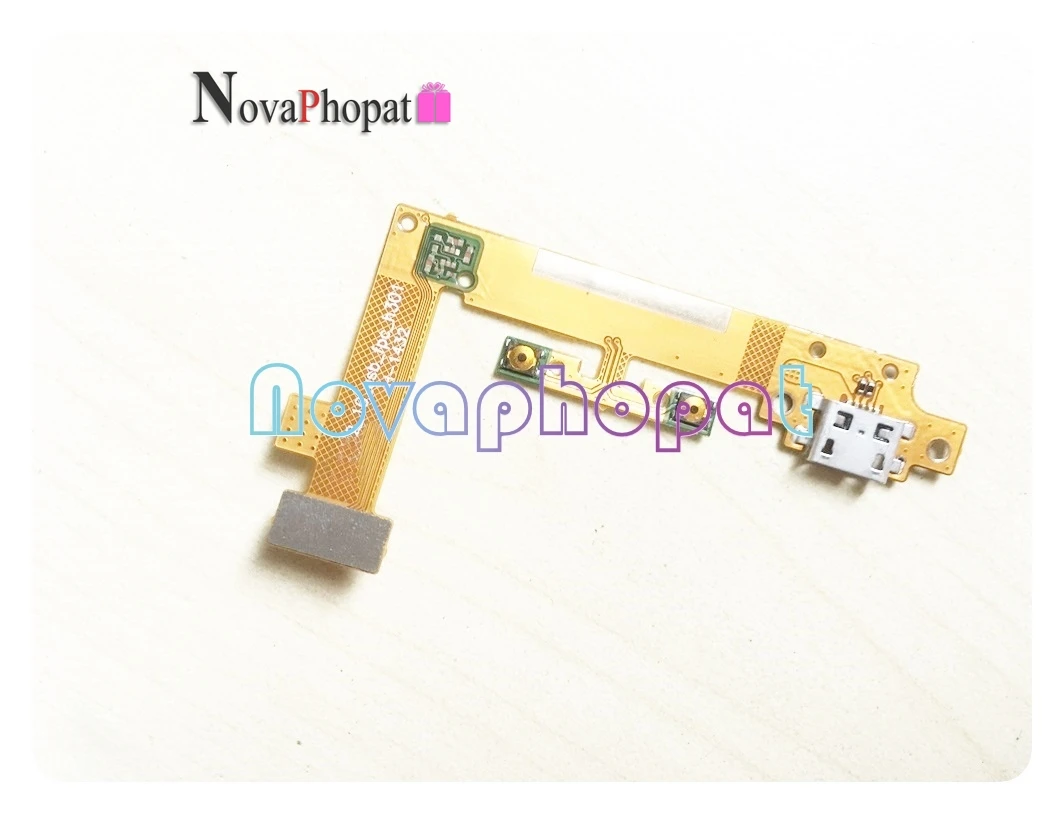 

Novaphopat For Lenovo Yoga tablet 2 1050 1050F Charging Port Connector USB Dock Charger Connect Volume Flex Cable 5pcs/lot