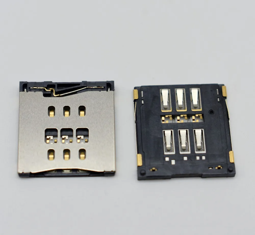 10 шт./лот для iPhone Φ 5c держатель слота SIM карты Разъем Адаптеры гнезда Бесплатная