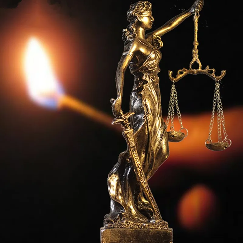 Günstig Retro Gerechtigkeit Göttin Figur Griechischen Fair Engel Statue Harz Kunst   Handwerk Hause Dekoration Kunst Skulptur Ornamente R289