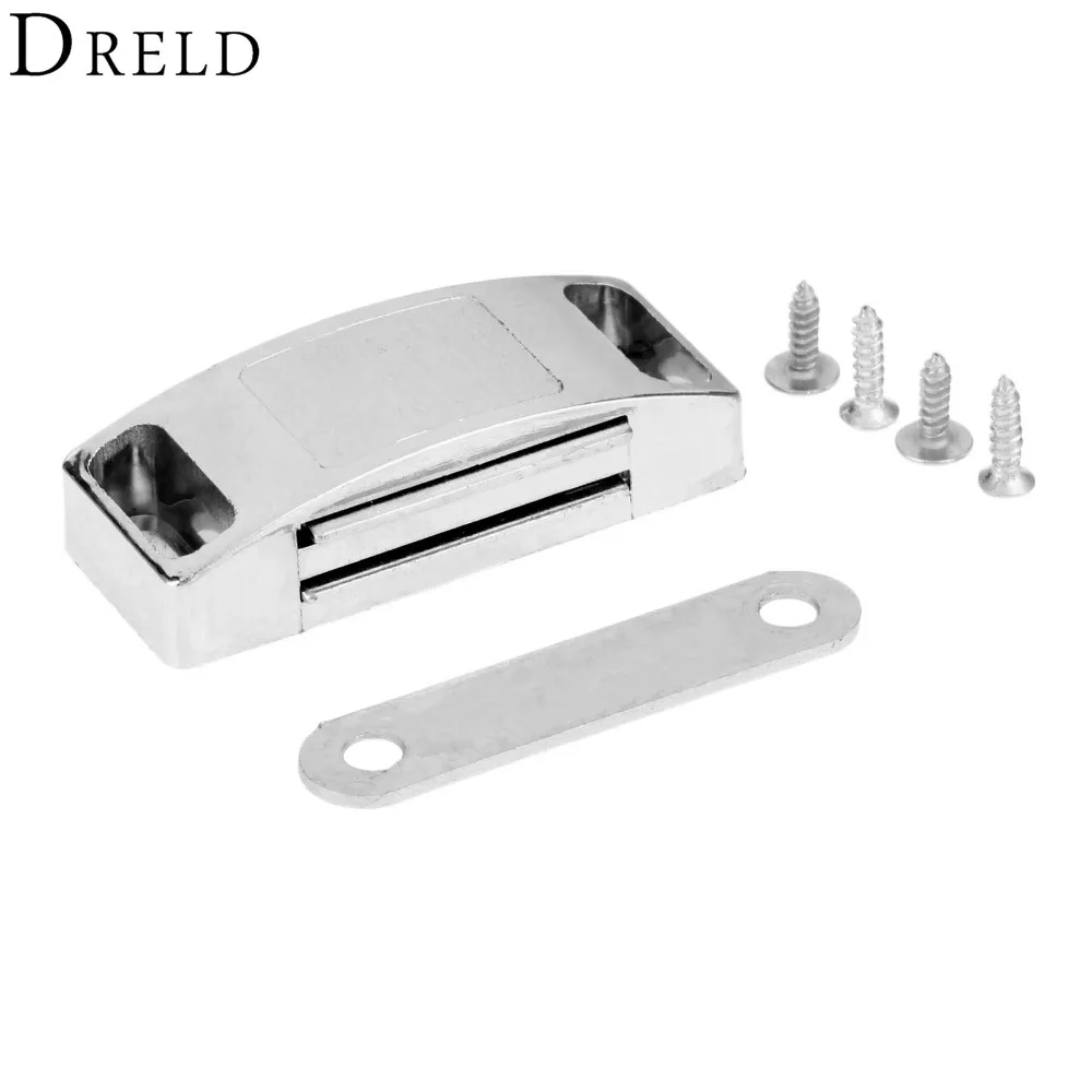DRELD 1Pc 53*22MM Door Catches Cupboard Wardrobe