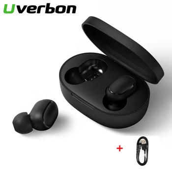 

A6S Bluetooth Headsets for Xiaomi iPhone Huawei Samsung 5.0 TWS Earphone Noise Cancelling Mic For Redmi Airdots Wireless Earbuds