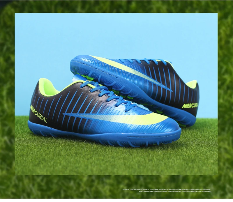 HUMTTO Soccer Shoes Men Outdoor Non Slip Football Sport Shoes Male Professional Cleats Lightweight Futsal Athletic Soccer Shoes