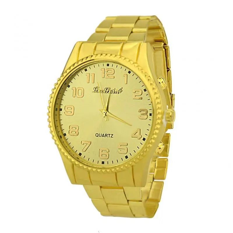 

Men Luxury Fashion Military Stainless Steel Analog Quartz Wrist Watch Fashion Sport Quartz Clock Business Waterproof Watch