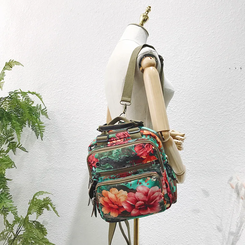 Tuladuo модные вместительные сумки для женщин, рюкзак, водонепроницаемый нейлоновый женский многофункциональный рюкзак с несколькими карманами для женщин, сумка