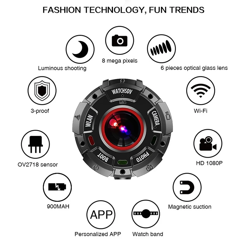 Outdoor Professional Mini Sports Action Camera