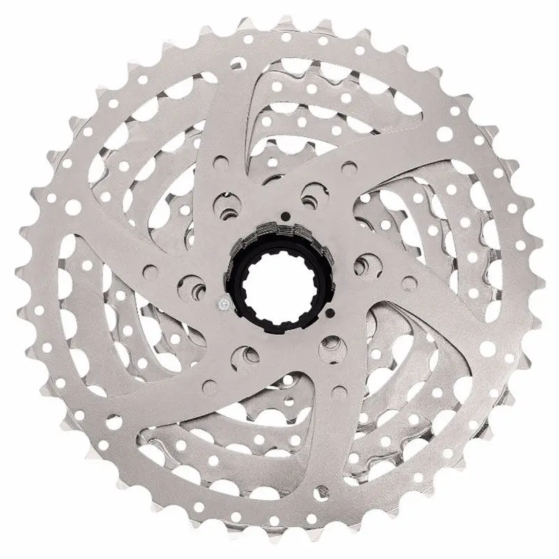 Sunrace 8-speed 11-40T Wide Ratio MTB Cassette CSM680 Freewheel fit Shimano 8 speed standard HG model hub, not works freewheel